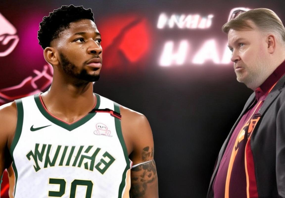 雄鹿队交易传闻：迈阿密热火队瞄准密尔沃基雄鹿队巨星扬尼斯·阿德托昆博